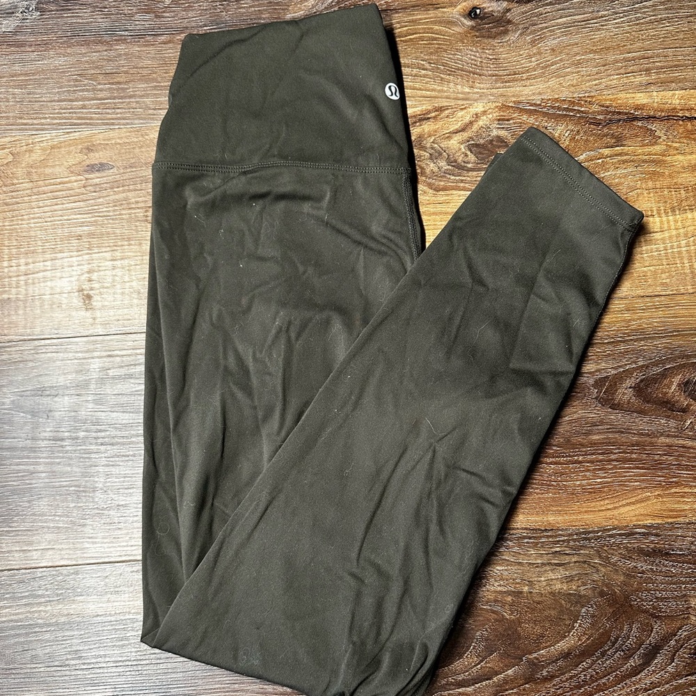 lululemon athletica Dark Olive Leggings